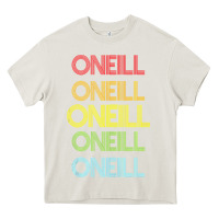 Cream Oneill Name Heavy Core Tee - longCreatives