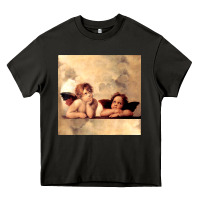 Asphalt angels gift raphael cupid cherubs art valentine angel Heavy Core Tee - longCreatives