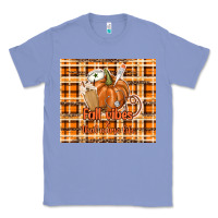 Colony Blue fall vibes and that nurse life Classic Tee - TumblerDesignByShophia