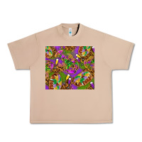 Burro Mardi Gras with crabs tumbler Urban Heavy Tee - HowdyJamesFarm