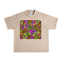 French Oak Mardi Gras with crabs tumbler Urban Heavy Tee - HowdyJamesFarm