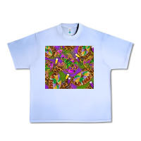Grape Ice Mardi Gras with crabs tumbler Urban Heavy Tee - HowdyJamesFarm