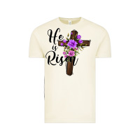 Vintage Arctic he is risen matthew 28 6 Vintage Tee - Jasminsmagicworld