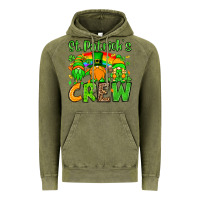 Vintage Olive St. Patrick's Day crew Vintage Hoodie - OliviaCreatesArt