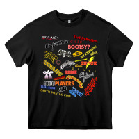 Black Just A Little Funk Heavy Core Tee - longCreatives