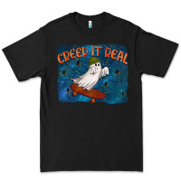 Black Creep It Real Premium Tee - texasbilliewilder