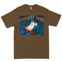 Cacao Creep It Real Premium Tee - texasbilliewilder