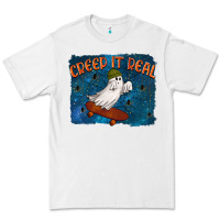 White Creep It Real Premium Tee - texasbilliewilder