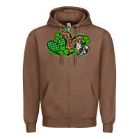 Chestnut st patricks day western hearts Zipper Hoodie - Artiststas