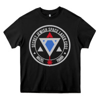 Black Secret Jewish Space Laser Corps Mazel Tov Funny Prank Heavy Core Tee - longCreatives
