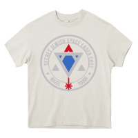 Cream Secret Jewish Space Laser Corps Mazel Tov Funny Prank Heavy Core Tee - longCreatives