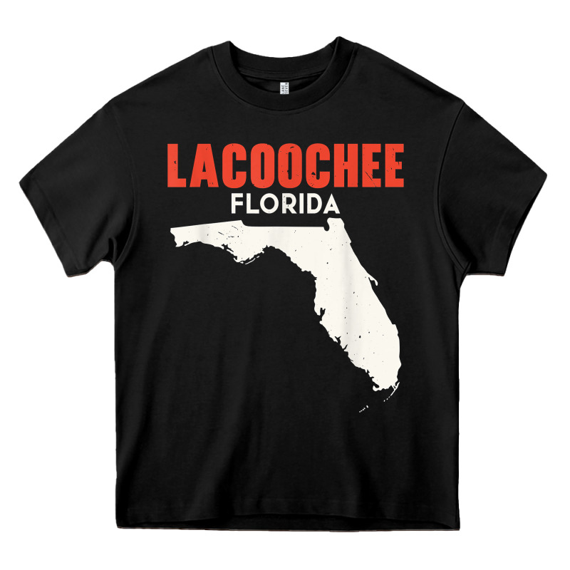 Lacoochee Florida Usa State America Travel Floridian T Shirt Heavy Core Tee by longCreatives | Teevron