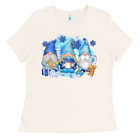 Bone snowman gnome Ladies Tee - texasbilliewilder