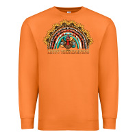 Carrot happy thanksgiving rainbow Premium Sweatshirt - BarkalooDesign