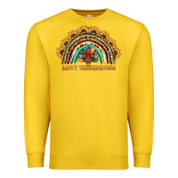 Lemon happy thanksgiving rainbow Premium Sweatshirt - BarkalooDesign