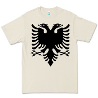 Bone Albanian Flag Eagle Double Red Albania Shqipe Kosovo Premium Tee - longCreatives