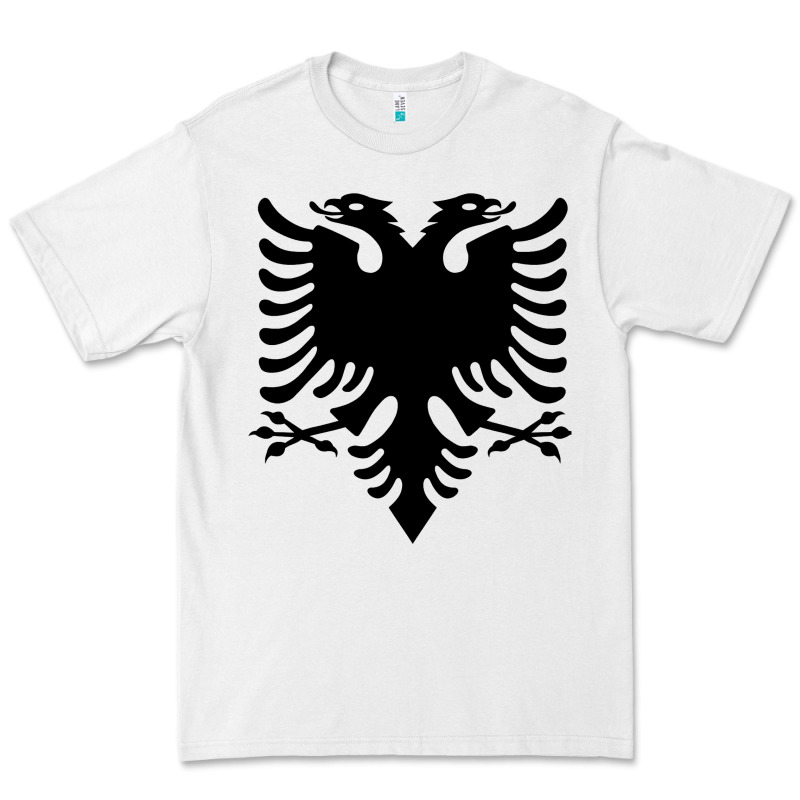 Albanian Flag Eagle Double Red Albania Shqipe Kosovo Premium Tee by longCreatives | Teevron