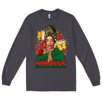 Smoke Believe black woman Long Sleeve Tee - FaDigitalArtStudio