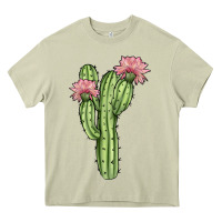 Mossy cactus 4 Heavy Core Tee - JahusDesignShop