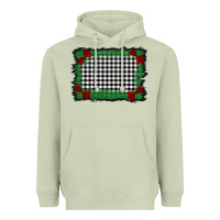 Matcha christmas black and white background Heavyweight Hoodie - BarkalooDesign