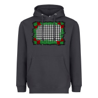 Smoke christmas black and white background Heavyweight Hoodie - BarkalooDesign