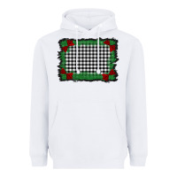 White christmas black and white background Heavyweight Hoodie - BarkalooDesign