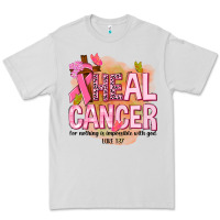 Dove Grey heal cancer for nothing is impossible with god Premium Tee - NancyCooperArtShop