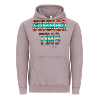 Vintage Zinc summer time serape doodle Vintage Hoodie - CowCowDesign