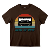 Chocolate Brown Birthday 1972 Heavy Core Tee - Bettercallsaul