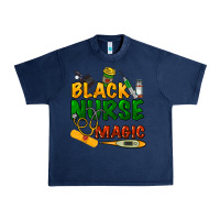 Navy Black Nurse magic Urban Heavy Tee - HowdyJamesFarm