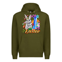 Army Green MY easter Premium Hoodie - CowhideDigitalArt