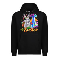Black MY easter Premium Hoodie - CowhideDigitalArt