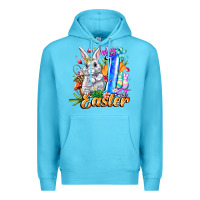 Ocean Blue MY easter Premium Hoodie - CowhideDigitalArt