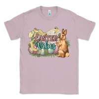 Lilac Easter vibes Easter Day Classic Tee - HowdyJamesFarm