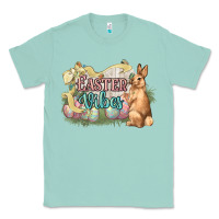 Seafoam Easter vibes Easter Day Classic Tee - HowdyJamesFarm
