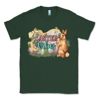 Sports Green Easter vibes Easter Day Classic Tee - HowdyJamesFarm
