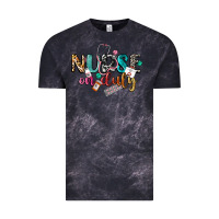 Cloud Black nurse on duty Vintage Tee - CowGirlArtShop