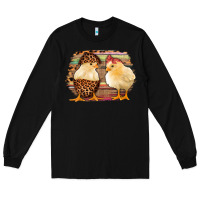 Black Western Leopard and Serape Chicks Long Sleeve Tee - Jasminsmagicworld