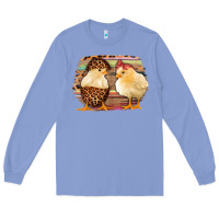Colony Blue Western Leopard and Serape Chicks Long Sleeve Tee - Jasminsmagicworld