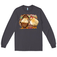 Smoke Western Leopard and Serape Chicks Long Sleeve Tee - Jasminsmagicworld