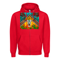 Western Sunflowers Longhorn Bull Skull Zipper Hoodie | Teevron