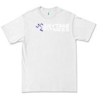 White Anytimes Fitness Premium Tee - longCreatives