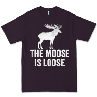 Plum The Moose Is Loose Alaska Moose Premium Tee - longCreatives