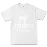 White The Moose Is Loose Alaska Moose Premium Tee - longCreatives