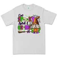 Dove Grey I'm Spooky and I Gnome It Premium Tee - texasbilliewilder