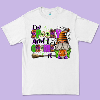 I'm Spooky And I Gnome It Premium Tee Designed By Texasbilliewilder