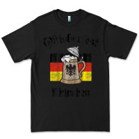 Black Oktoberfest München German Flag Beer Stein Premium Tee - longCreatives