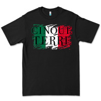 Black cinque terre italy travel distressed t shirt Premium Tee - longCreatives