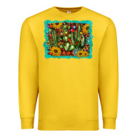 Lemon cactus christmas Premium Sweatshirt - BarkalooDesign