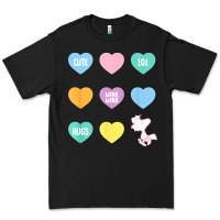 Black peanuts valentine candy heart Premium Tee - longCreatives